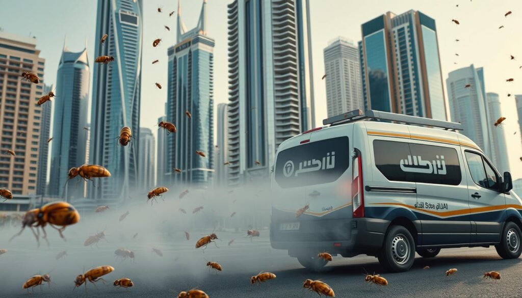 شركة مكافحة حشرات فى دبي