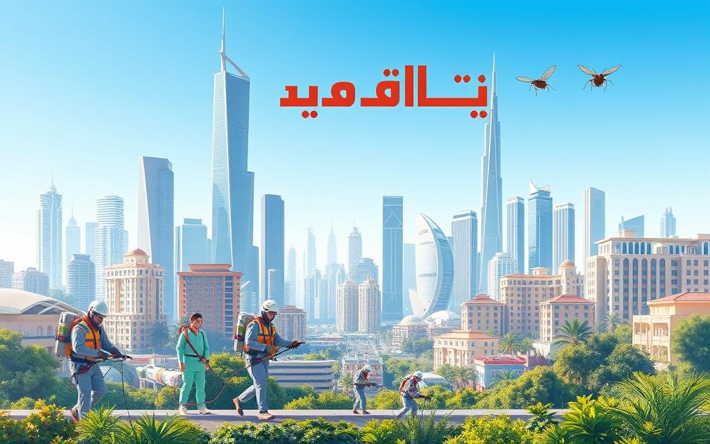 مكافحة حشرات الامارات شركة حشرجون