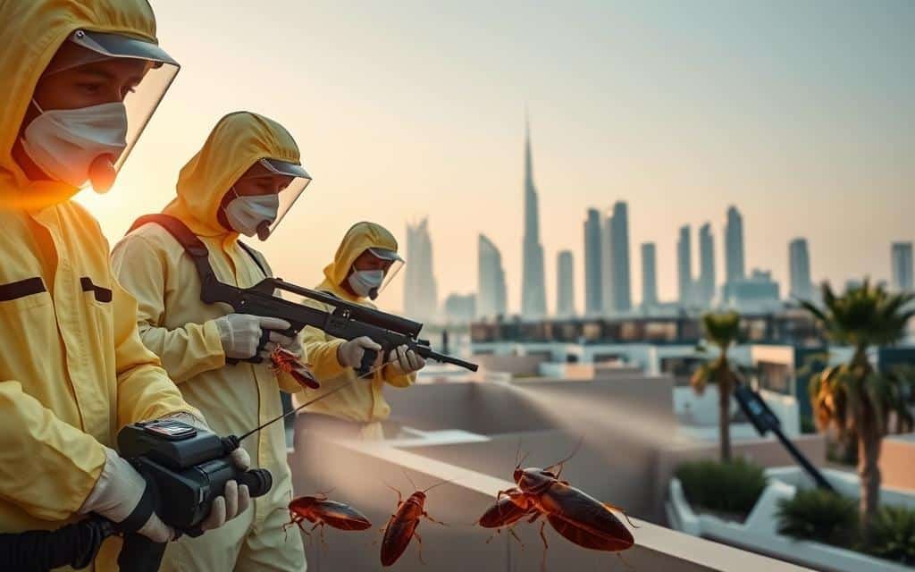 مكافحة الصراصير فى الامارات