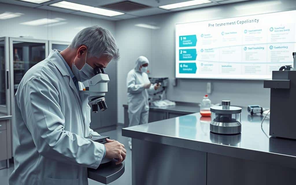 منهجية العمل فحص معالجة تعقيم متابعة