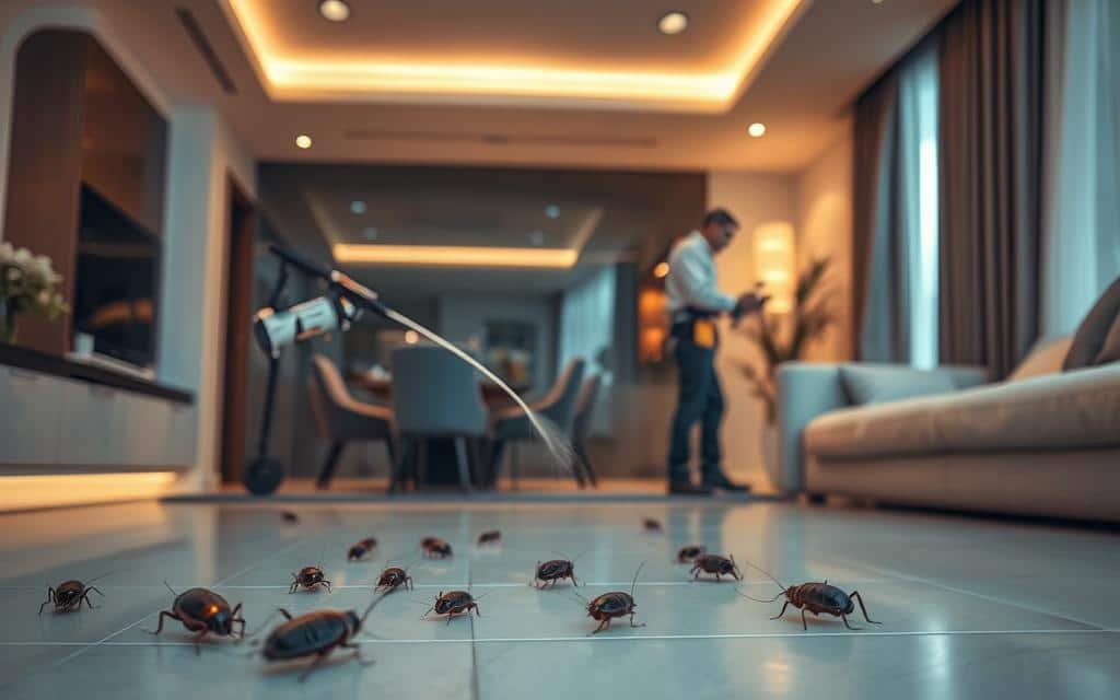 مكافحة الصراصير الامارات