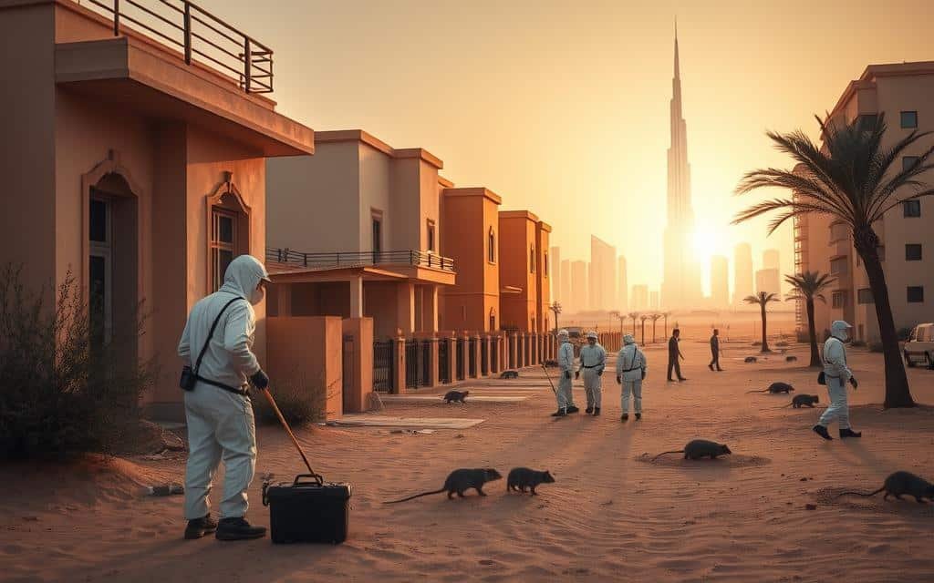 خدمات مكافحة القوارض الامارات